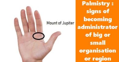 palmistry jupiter mountain
