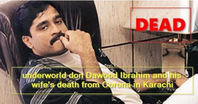 underworld don Dawood Ibrahim and his wife's death from Corona in Karachi