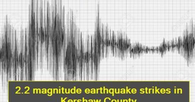 2.2 magnitude earthquake strikes in Kershaw County