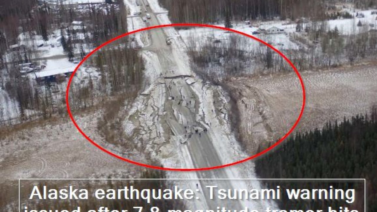 Alaska Earthquake Tsunami Warning Issued After 7 8 Magnitude Tremor Hits The State