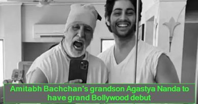 Amitabh Bachchan's grandson Agastya Nanda to have grand Bollywood debut