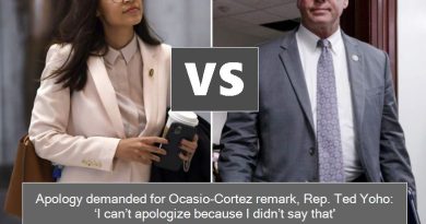 Apology demanded for Ocasio-Cortez remark, Rep. Ted Yoho - ‘I can’t apologize because I didn’t say that'