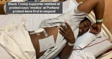Black Trump supporter Andrew Duncomb stabbed at protest says ‘medics’ at Portland protest were first to respond David Hampe