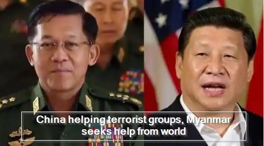 China helping terrorist groups, Myanmar seeks help from world