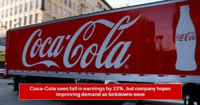Coca-Cola sees fall in earnings by 33%, but company hopes improving demand as lockdowns ease