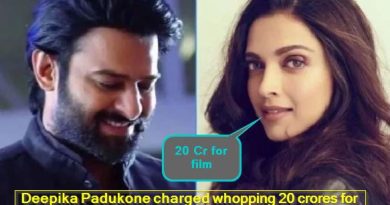 Deepika Padukone charged whopping 20 crores for filming with Prabhas