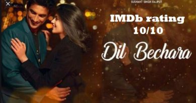 Dil Bechara IMDb rating 10-10 - Sushant Singh Rajput fans shower love on him