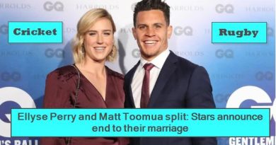 Ellyse Perry and Matt Toomua split Stars announce end to their marriage
