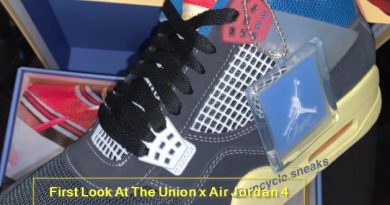 First Look At The Union x Air Jordan 4