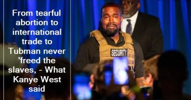 From tearful abortion to international trade to Tubman never 'freed the slaves, - What Kanye West said