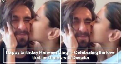 Happy birthday Ranveer Singh - Celebrating the love that he shares with Deepika
