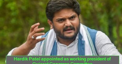 Hardik Patel appointed as working president of Gujarat Congress Committee