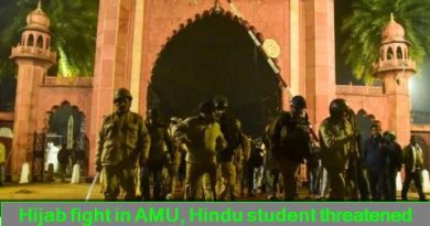 Hijab fight in AMU, Hindu student threatened for questioning