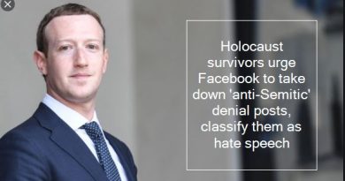 Holocaust survivors urge Facebook to take down 'anti-Semitic' denial posts, classify them as hate speech