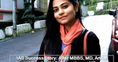 IAS Success Story - After MBBS, MD, Artika chose the path of IAS, the path was difficult but freshly made easy