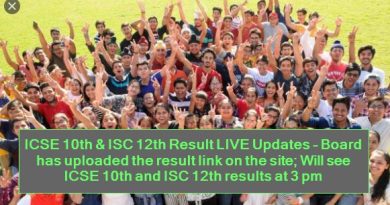 ICSE 10th & ISC 12th Result LIVE Updates - Board has uploaded the result link on the site; Will see ICSE 10th and ISC 12th results at 3 pm