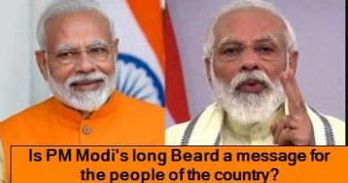 Is PM Modi's long Beard a message for the people of the country