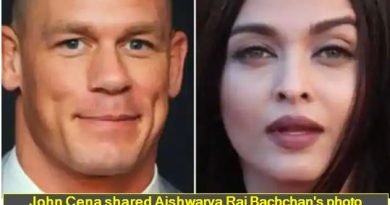 John Cena shared Aishwarya Rai Bachchan's photo without caption