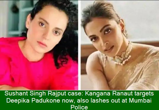 Kangana Ranaut_ takes a jibe at Deepika Padukone_ over depression in Sushant Sin