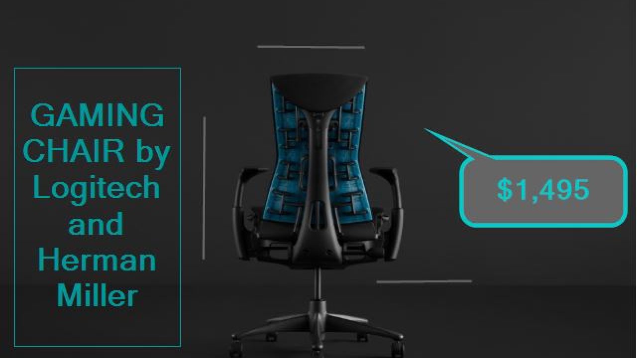 Logitech And Herman Miller Made A 1 495 The Embody Gaming Chair See Photos The State