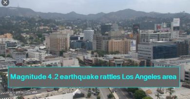 Magnitude 4.2 earthquake rattles Los Angeles area