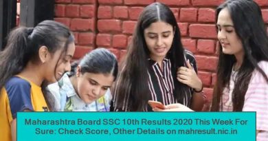 Maharashtra Board SSC 10th Results 2020 This Week For Sure - Check Score, Other Details on mahresult.nic.in
