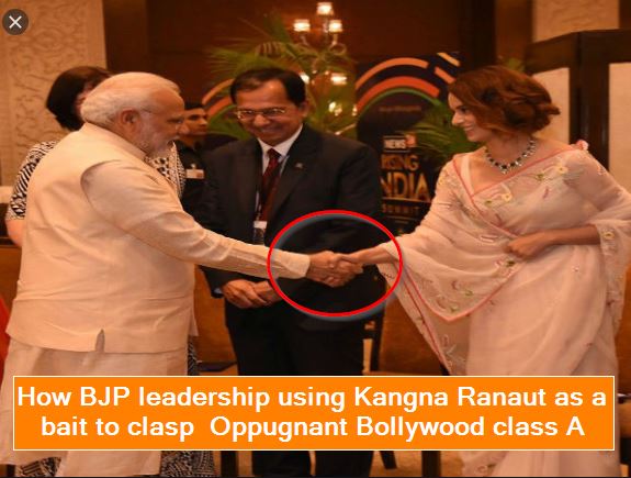 Man ki baat - How BJP leadership using Kangna Ranaut as a bait to clasp Oppugnant Bollywood class A, Narendra modi, PM Modi