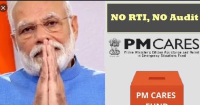 PM cares fund RTI CAG AUDIT