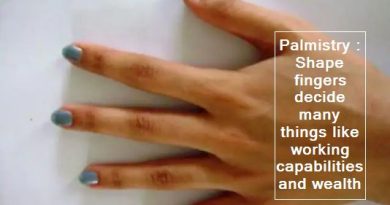 Palmistry -Shape fingers decide many things like working capabilities and wealth