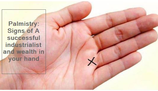 Palmistry -Signs of A successful industrialist and wealth in your hand