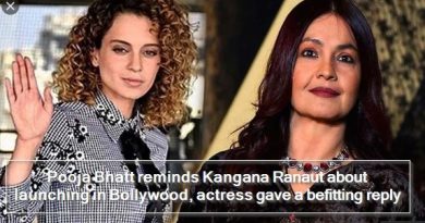Pooja Bhatt reminds Kangana Ranaut about launching in Bollywood, actress gave a befitting reply
