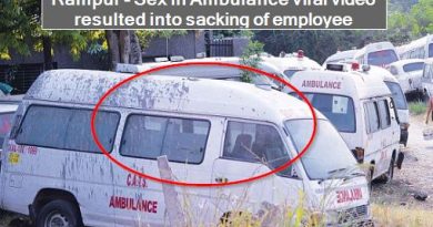 Rampur - Sex in Ambulance viral video resulted into sacking of employee