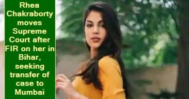 Rhea Chakraborty moves Supreme Court after FIR on her in Bihar, seeking transfer of case to Mumbai