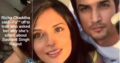 Richa Chaddha said - Fuck off to troll who asked her why she’s silent about Sushant Singh Rajput