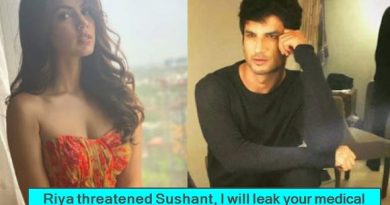 Riya threatened Sushant, I will leak your medical report, family charges