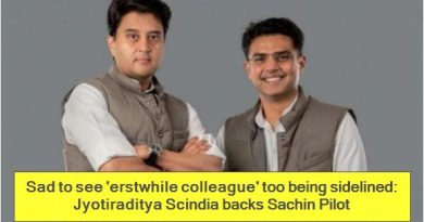 Sad to see 'erstwhile colleague' too being sidelined - Jyotiraditya Scindia backs Sachin Pilot