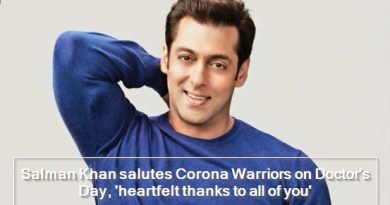 Salman Khan salutes Corona Warriors on Doctor's Day, 'heartfelt thanks to all of you'