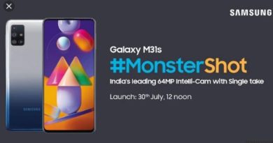 Samsung Galaxy M31s With 64-Megapixel Main Camera, 6,000mAh Battery to Launch in India on July 30