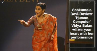 Shakuntala Devi Review- 'Human Computer' Vidya Balan will win your heart with her performance