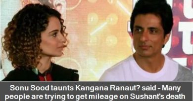 Sonu Sood taunts Kangana Ranaut said - Many people are trying to get mileage on Sushant's death