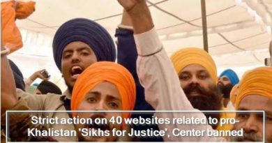 Strict action on 40 websites related to pro-Khalistan 'Sikhs for Justice', Center banned