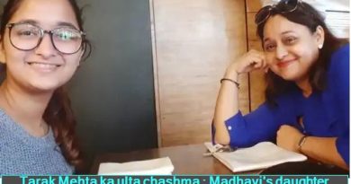 Tarak Mehta ka ulta chashma -Madhavi's daughter achieved 93% in 12th class