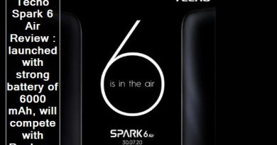 Tecno Spark 6 Air Review - launched with strong battery of 6000 mAh, will compete with Realme C11