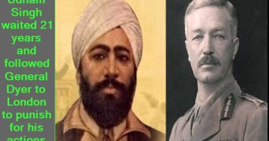 Udham Singh waited 21 years and followed General Dyer to London to punish for his actions
