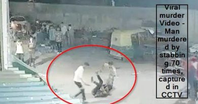 Viral murder Video - Man murdered by stabbing 70 times, captured in CCTV
