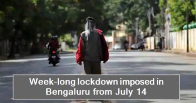 Week-long lockdown imposed in Bengaluru from July 14