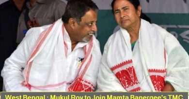 West Bengal - Mukul Roy to Join Mamta Banergee's TMC back, removed all Modi- Shah poster from residence