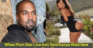 When Porn Star Lisa Ann Said Kanye West Sent Her Dick Pics