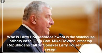 Who is Larry Householder - what is the statehouse bribery case. Ohio Gov. Mike DeWine, other top Republicans call on Speaker Larry Householder to resign