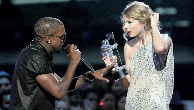 kanye west taylor swift mtv vmas 2009